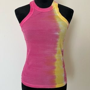 WSLY Tie-Dye Racerback Tank Top